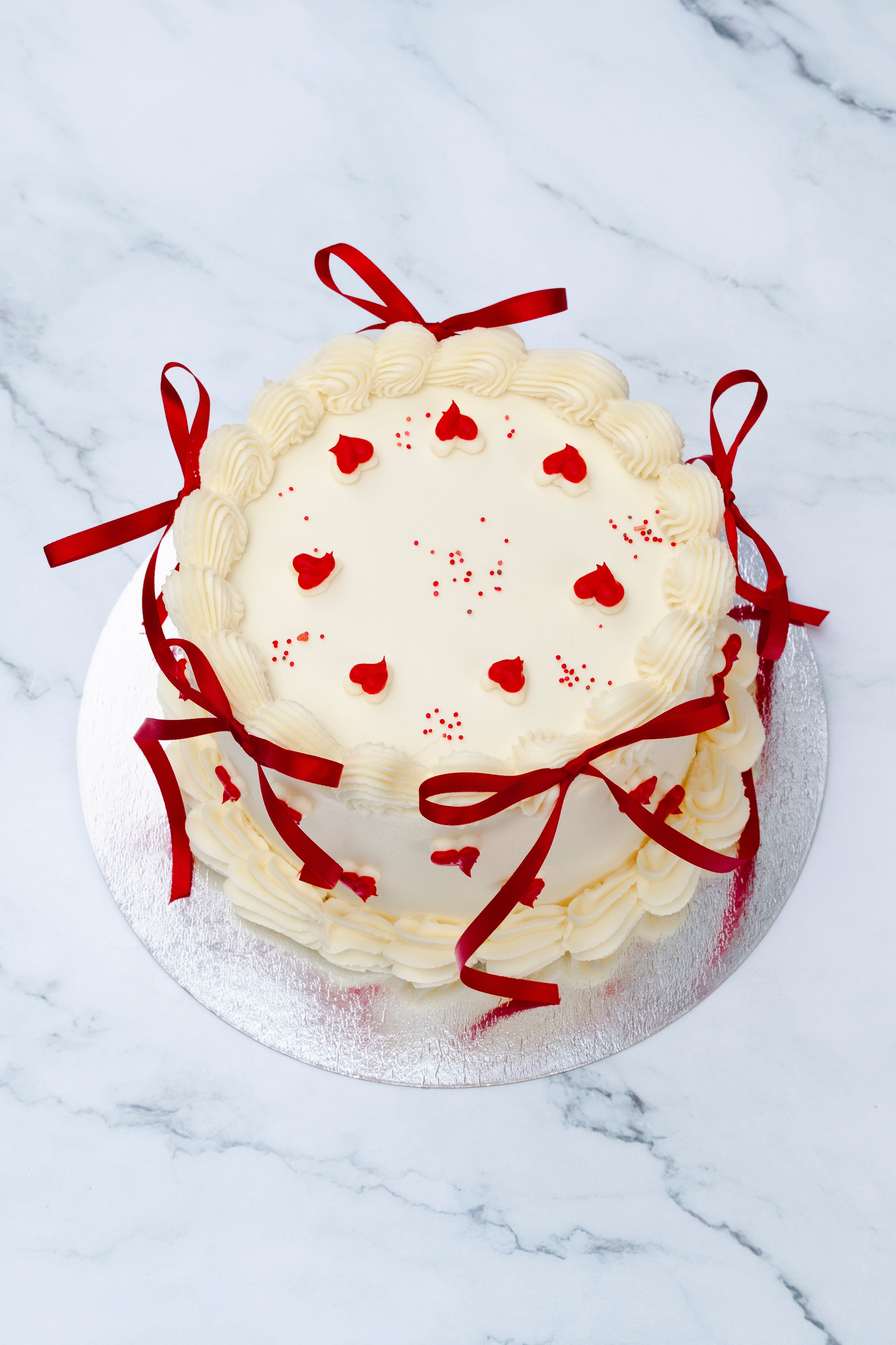 Vintage cake (Valentine edition)