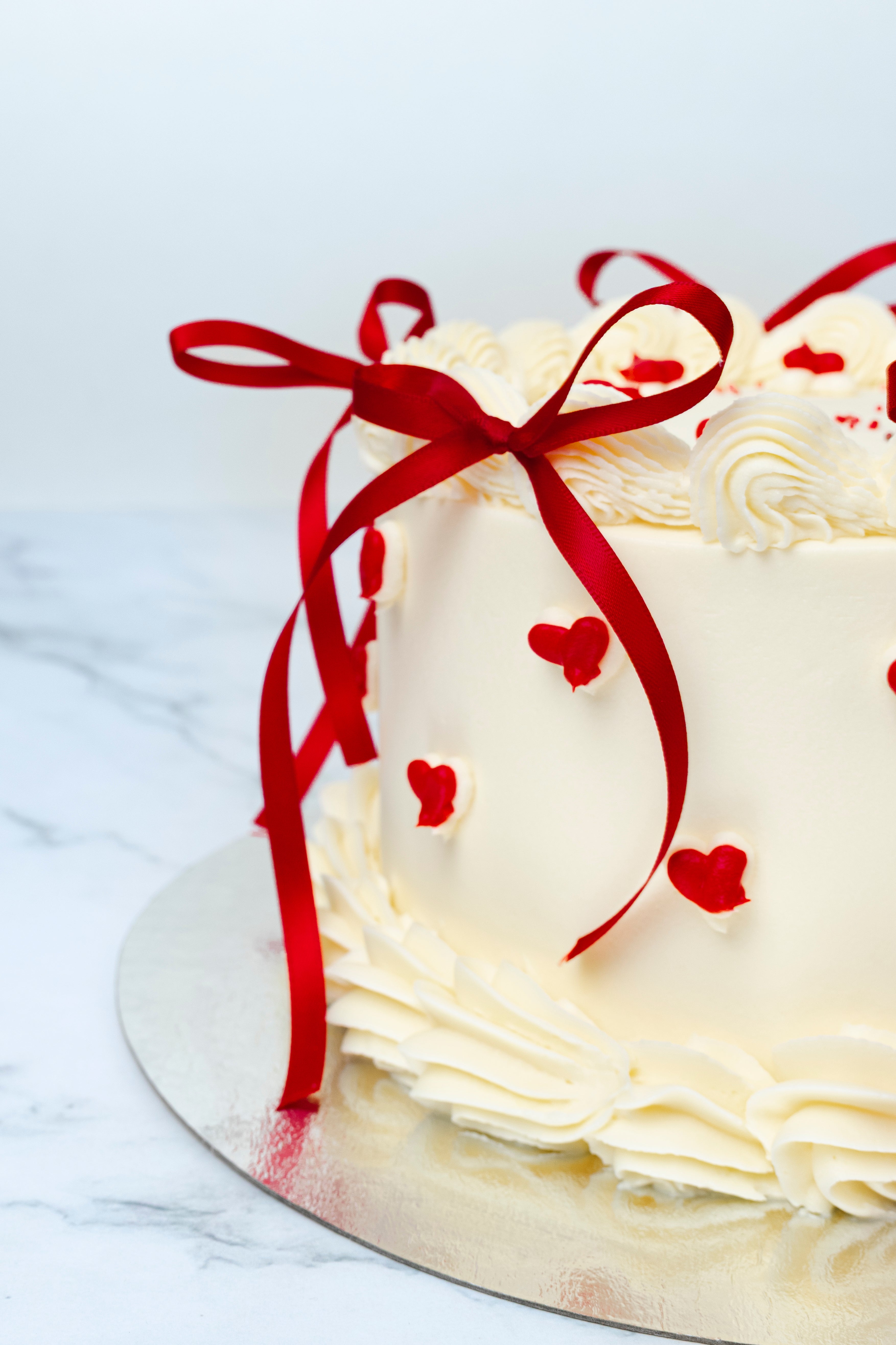 Vintage cake (Valentine edition)