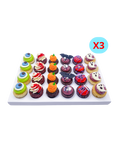 Mini halloween cupcakes box