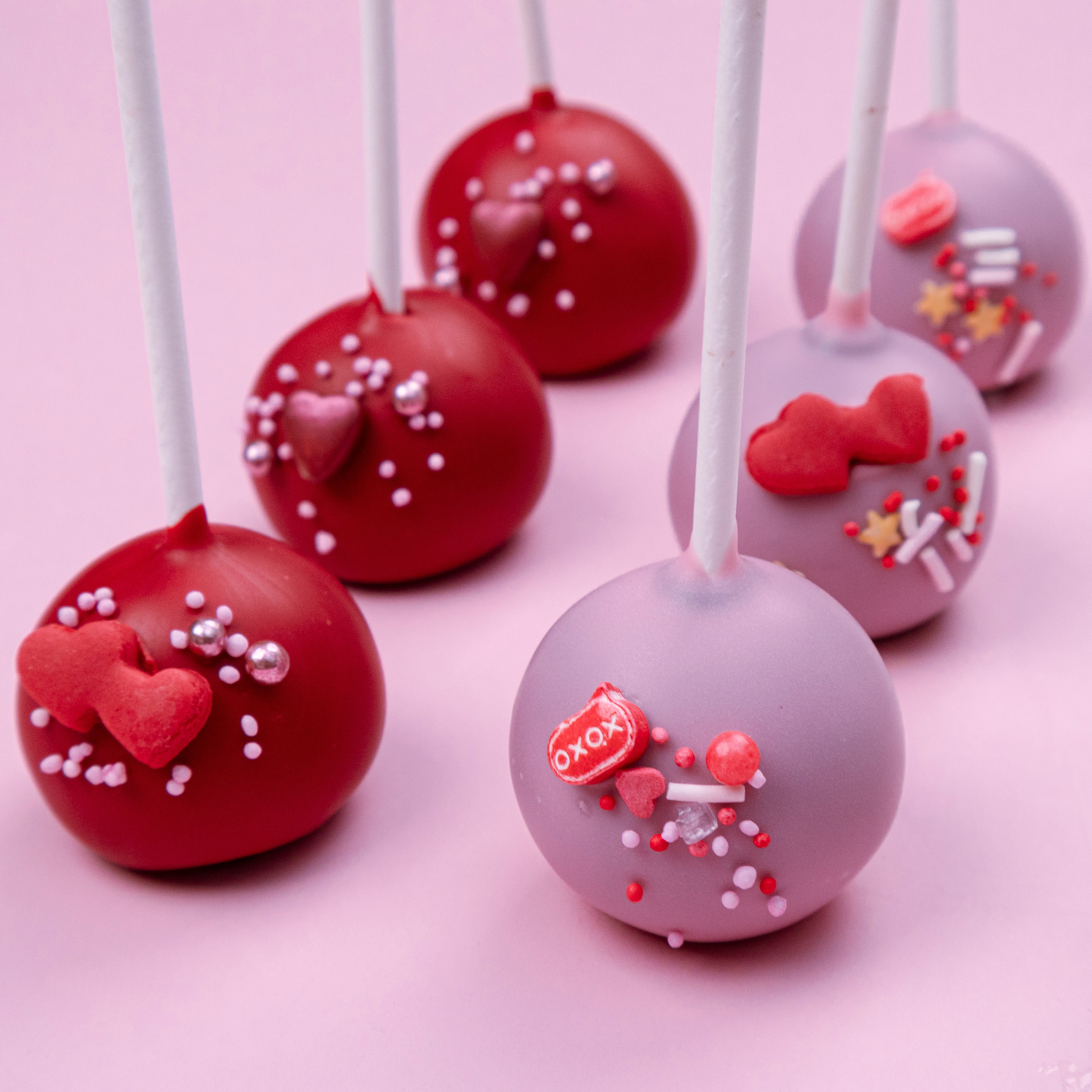San valentine cakepops