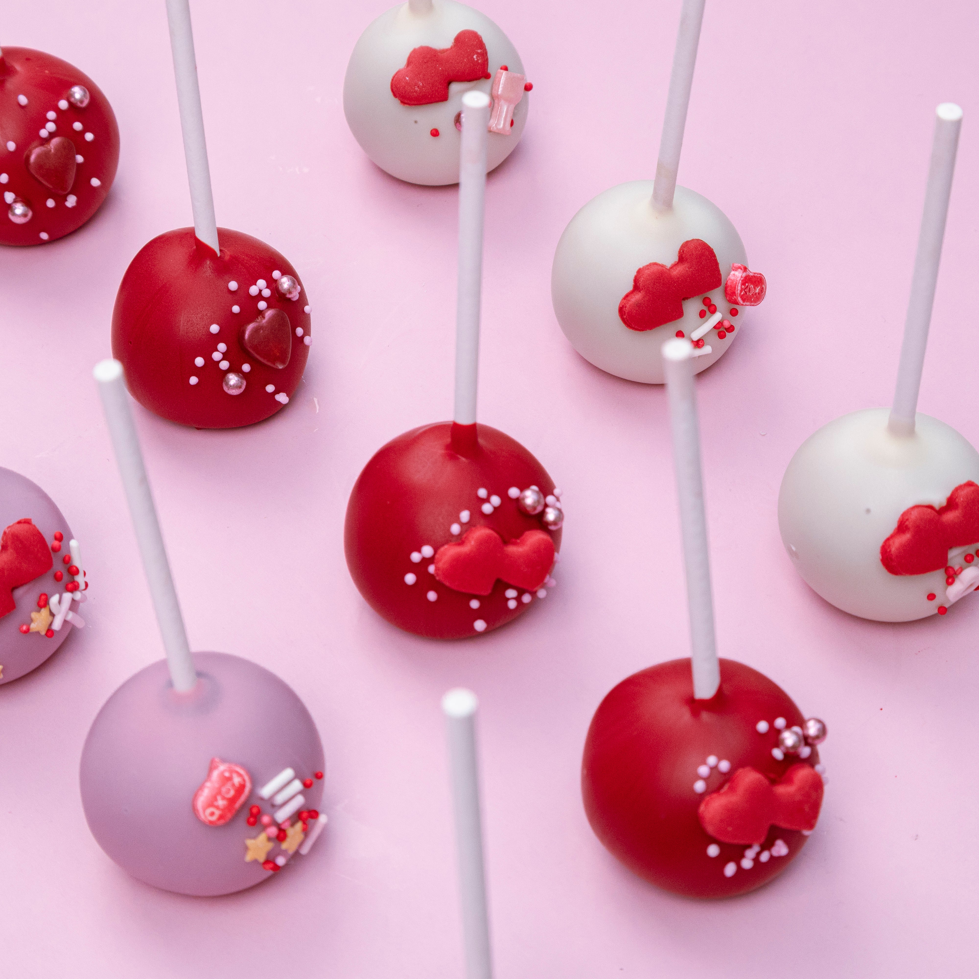 San valentine cakepops