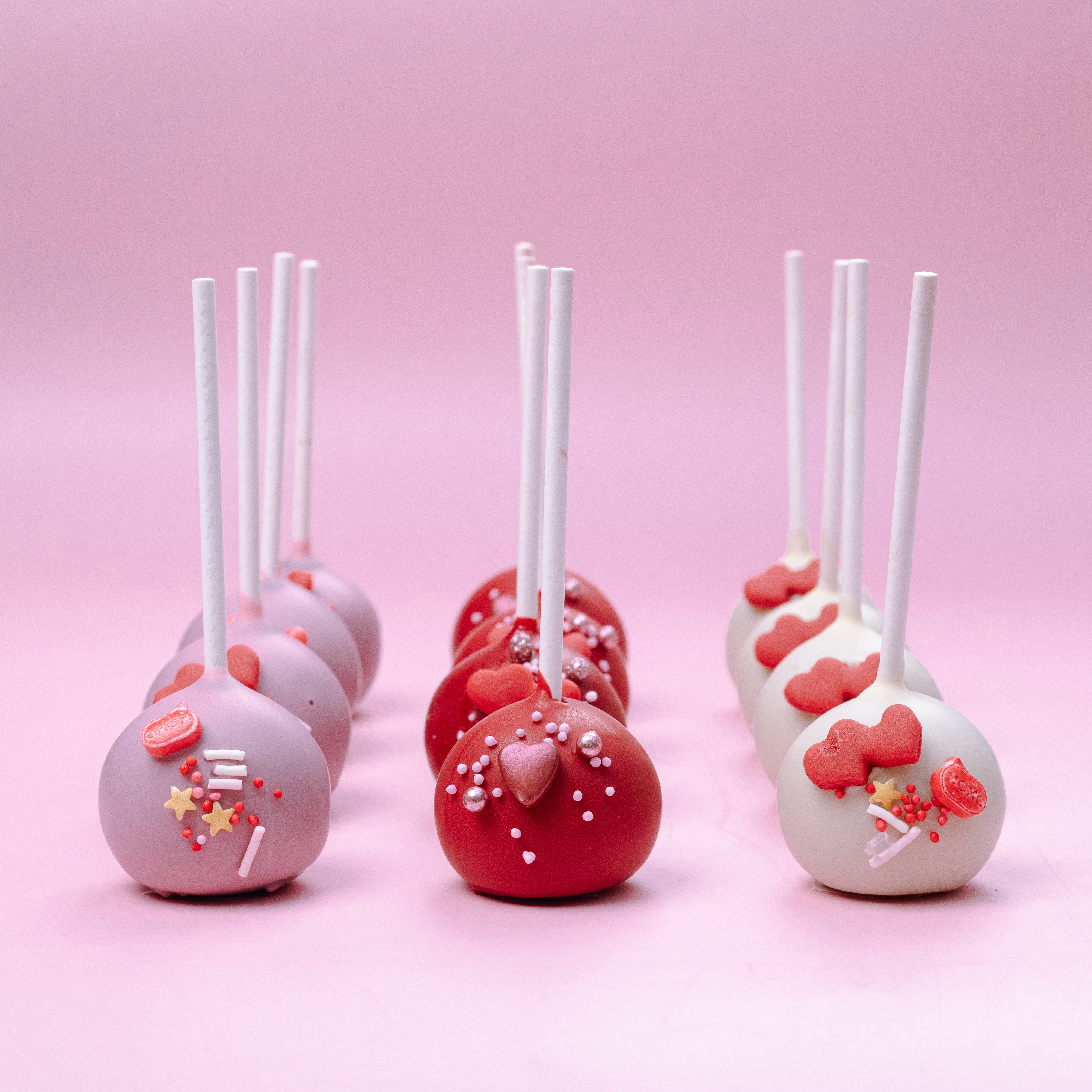San valentine cakepops
