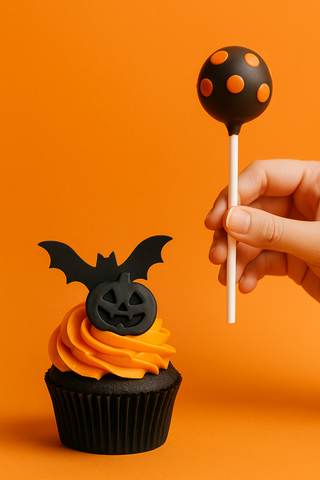 Mini halloween cupcakes box