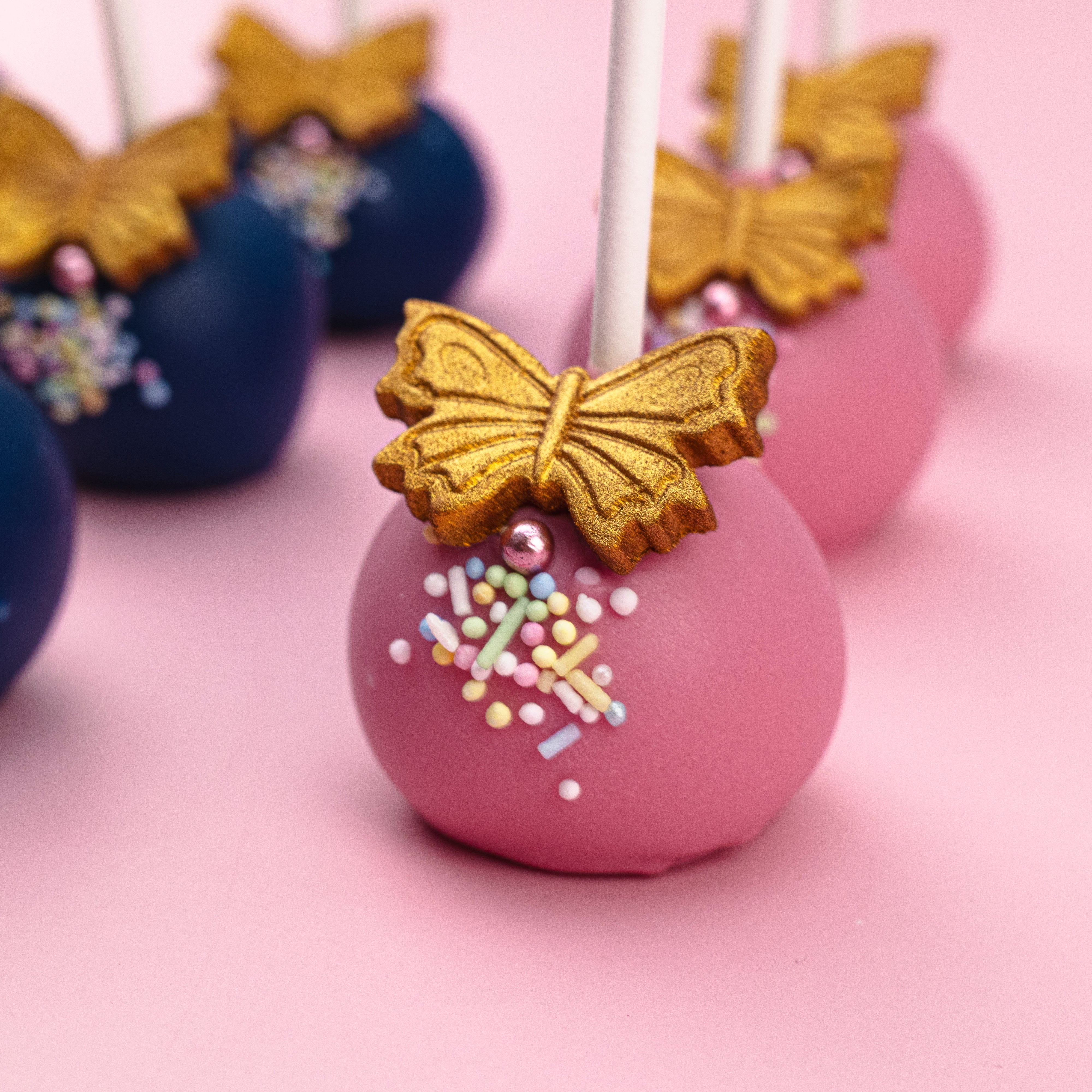 Fjärils cakepops