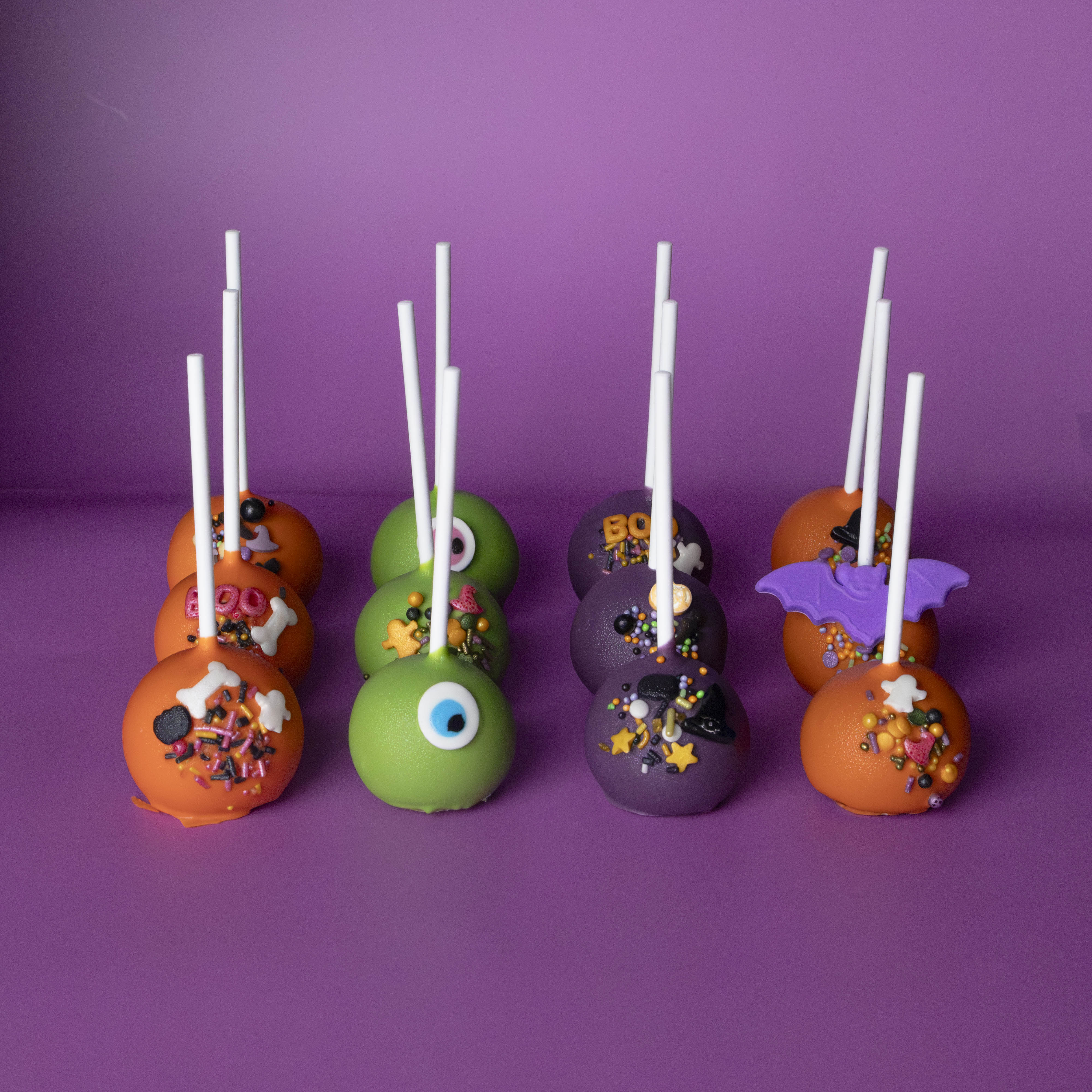 Halloween cakepop boxar