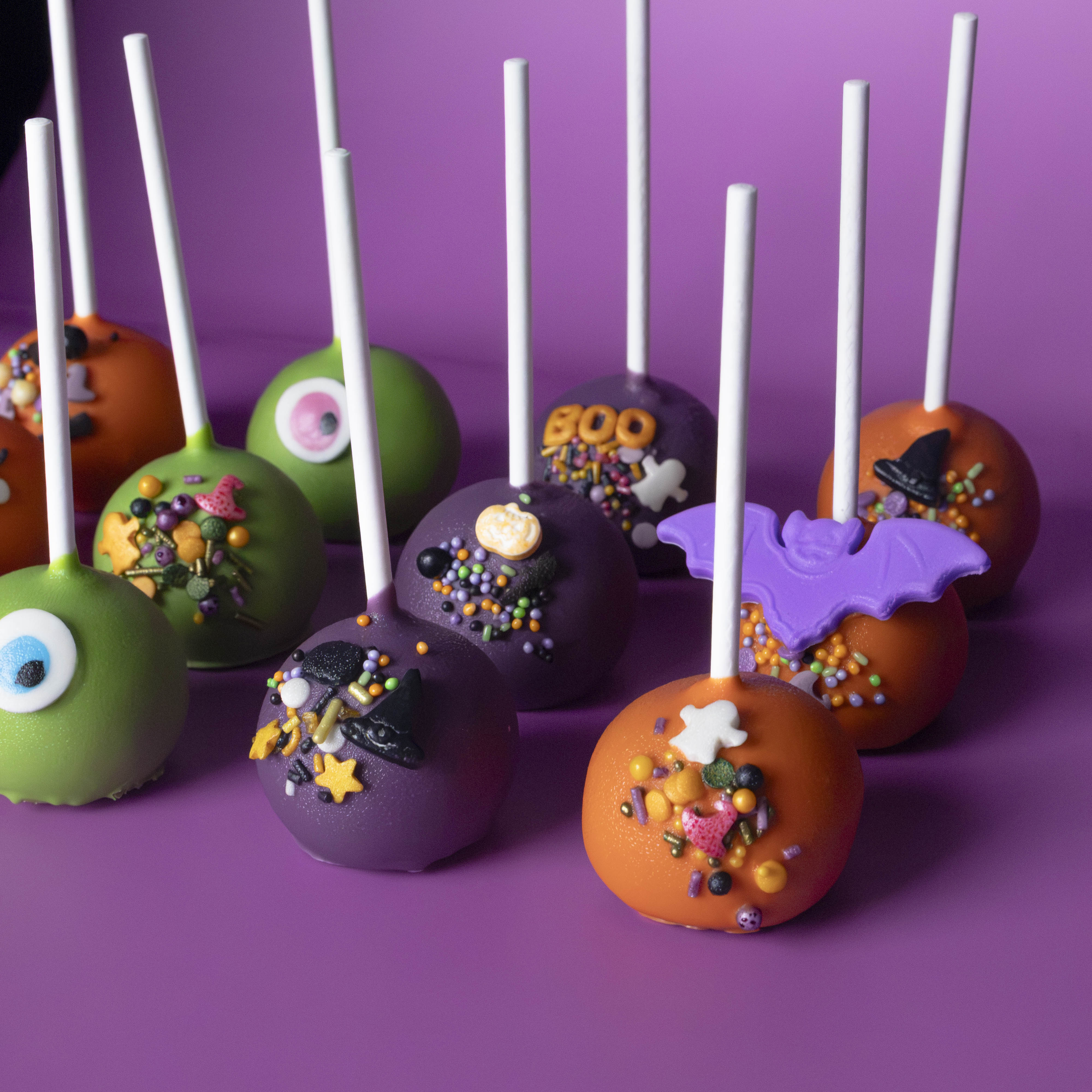 Halloween cakepop boxar