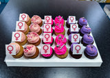 Minicupcakes med kvinnosymbol ( Företag )