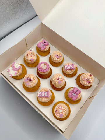 Mini Babyshower cupcakes - Flicka