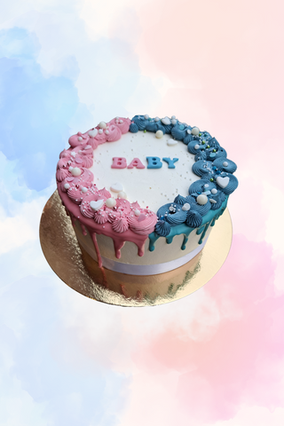 Little Wonder Cake - Gender reveal
