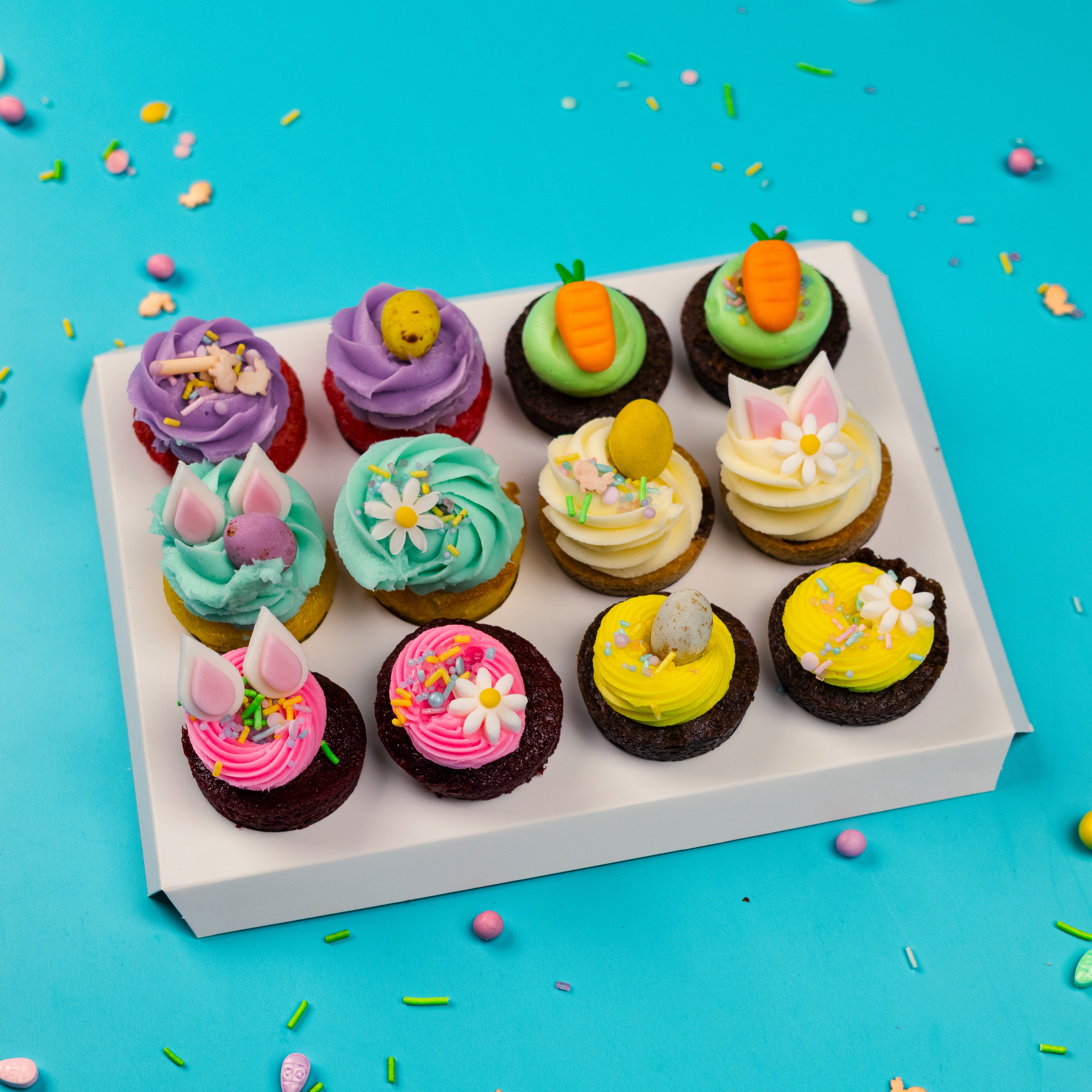 Mini påsk cupcake box (Privat)