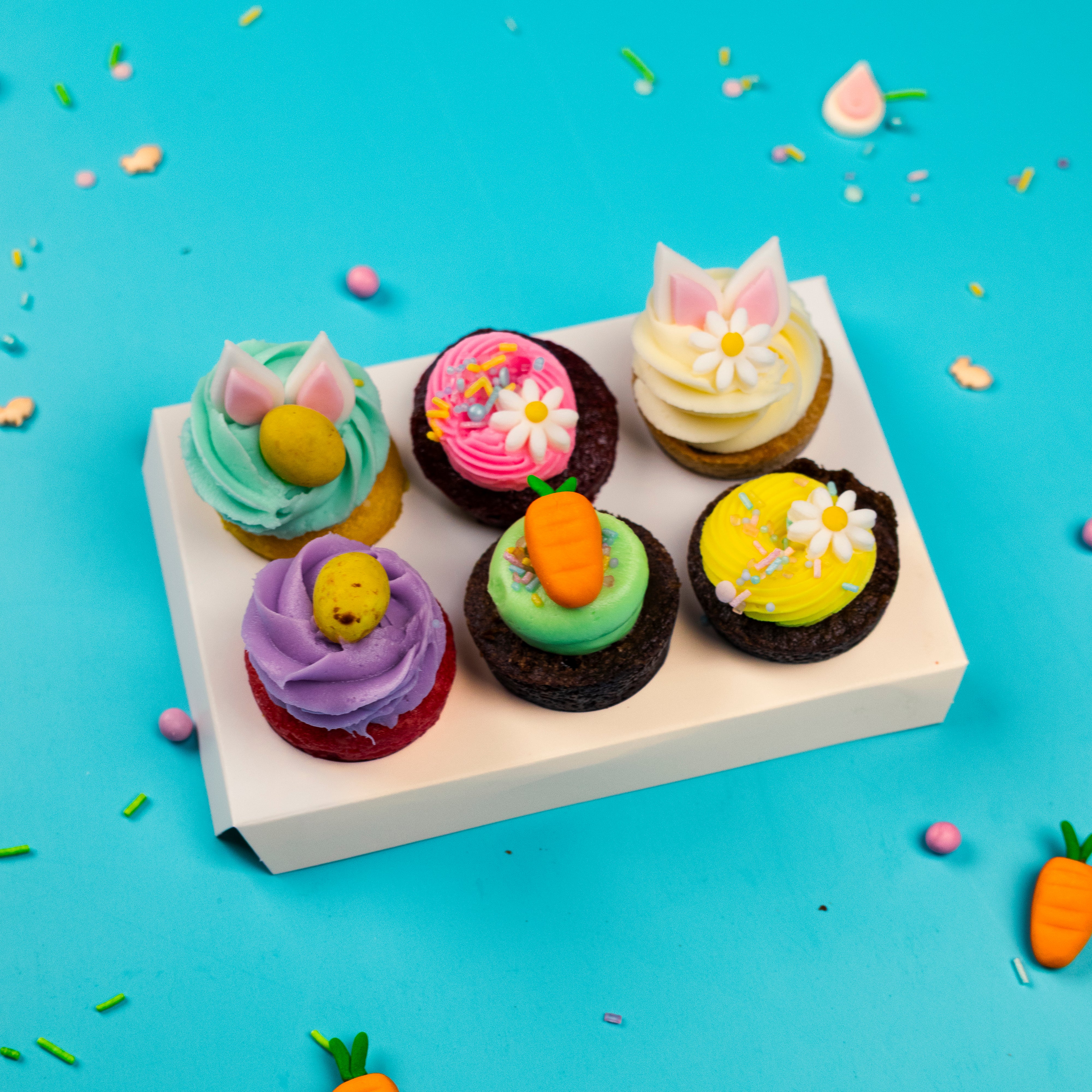 Mini påsk cupcake box (Privat)