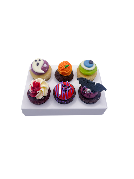 Mini halloween cupcakes box