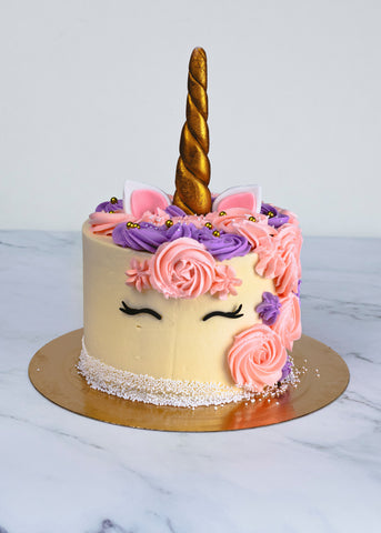 Unicorn tårta