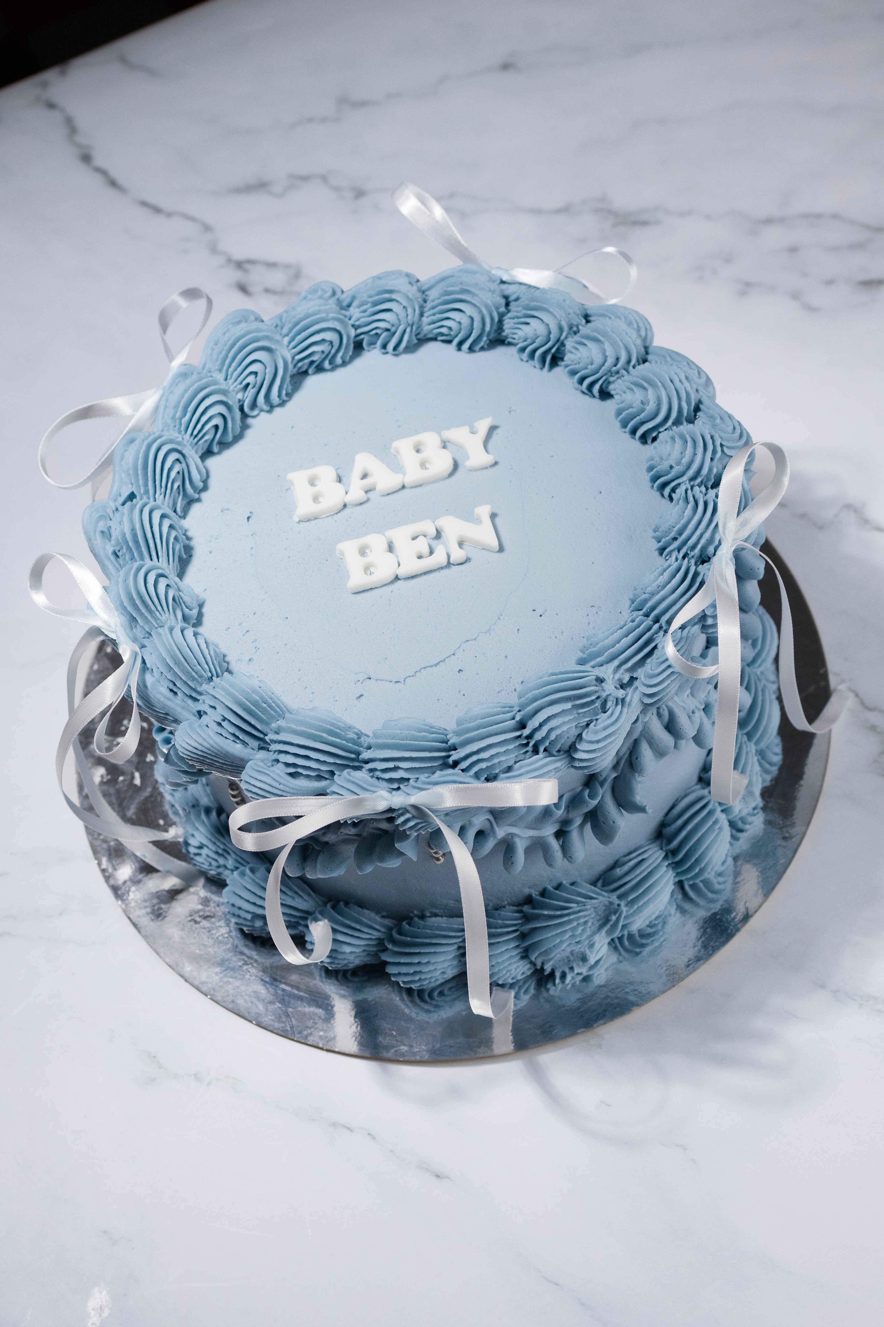 Vintage cake (Blå)