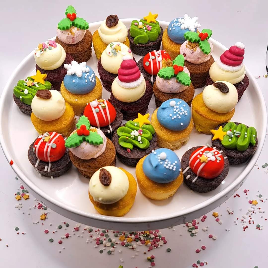 48st mini julcupcakes