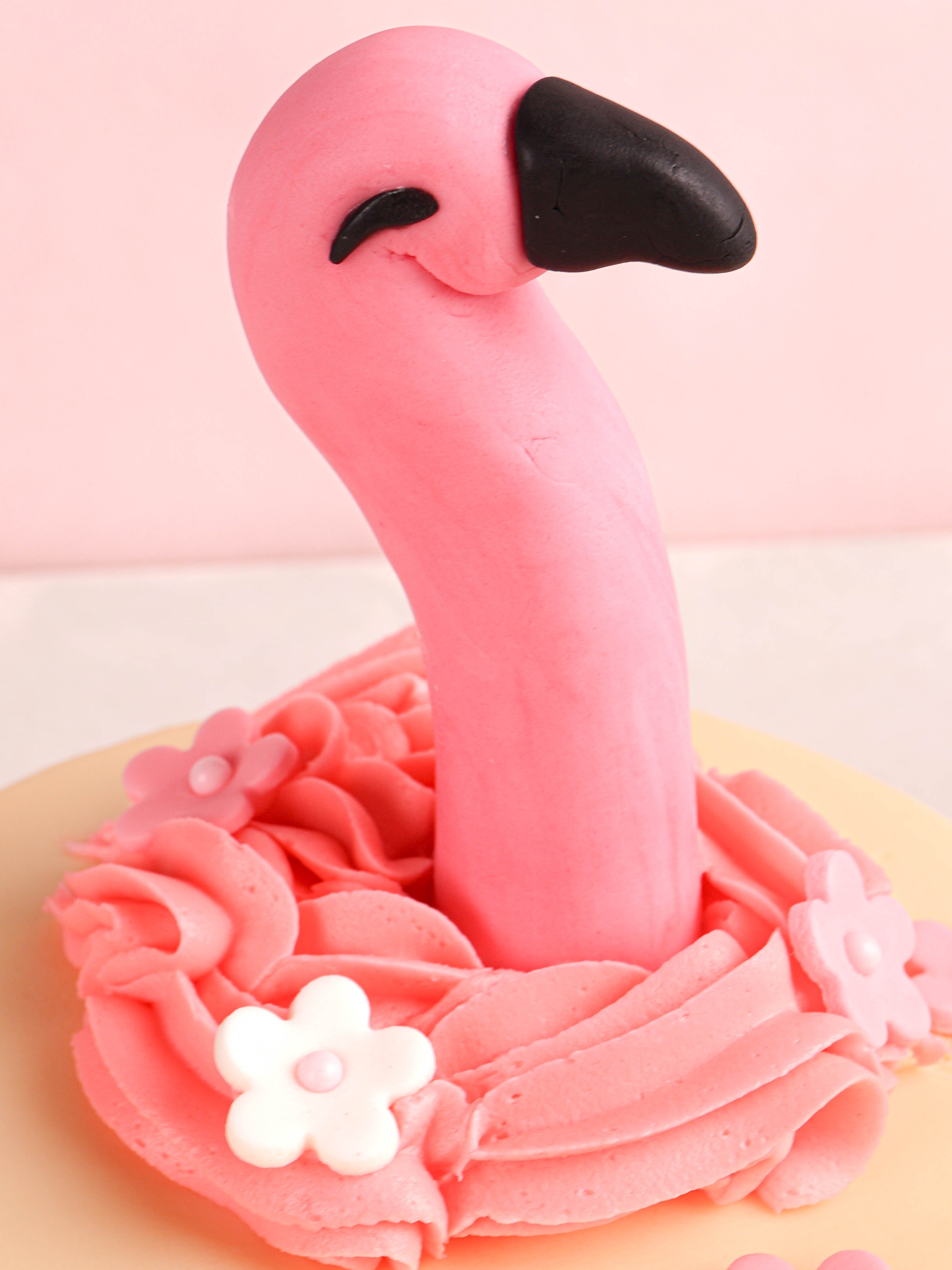 Flamingo tårta