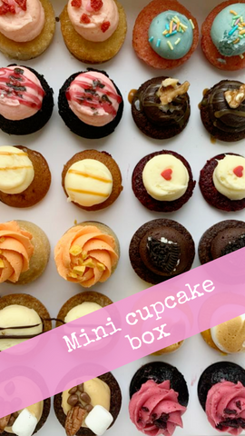 Mini cupcakes box